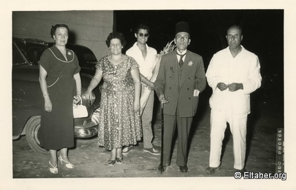1956 - Mr and Mrs. Eltaher at dinner party 02